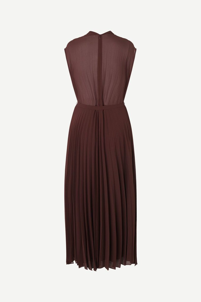 Samsoe Samsoe Wala long dress - Decadent choco