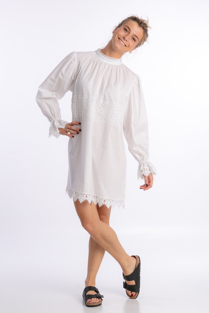 Designers Remix Sandra lace dress - Cream