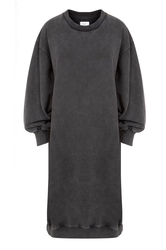 Âme Antwerp Dancy sweatshirt dress - Vintage black