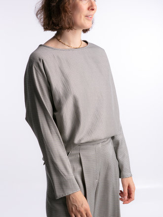 Wright Wright top - Carreaux