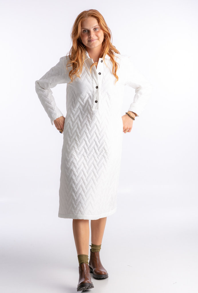 Wright Wright winter dress - White