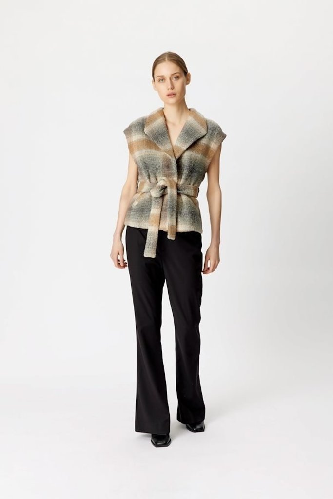 Gestuz Merita waistcoat - Check