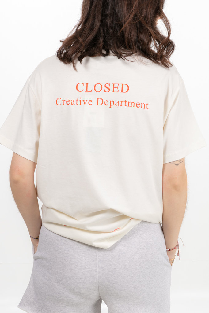 Closed T-shirt creative department - Ivory