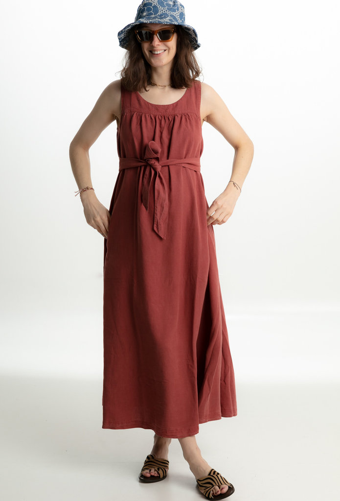 Hampton Bays Jasmine dress - Burnt brick