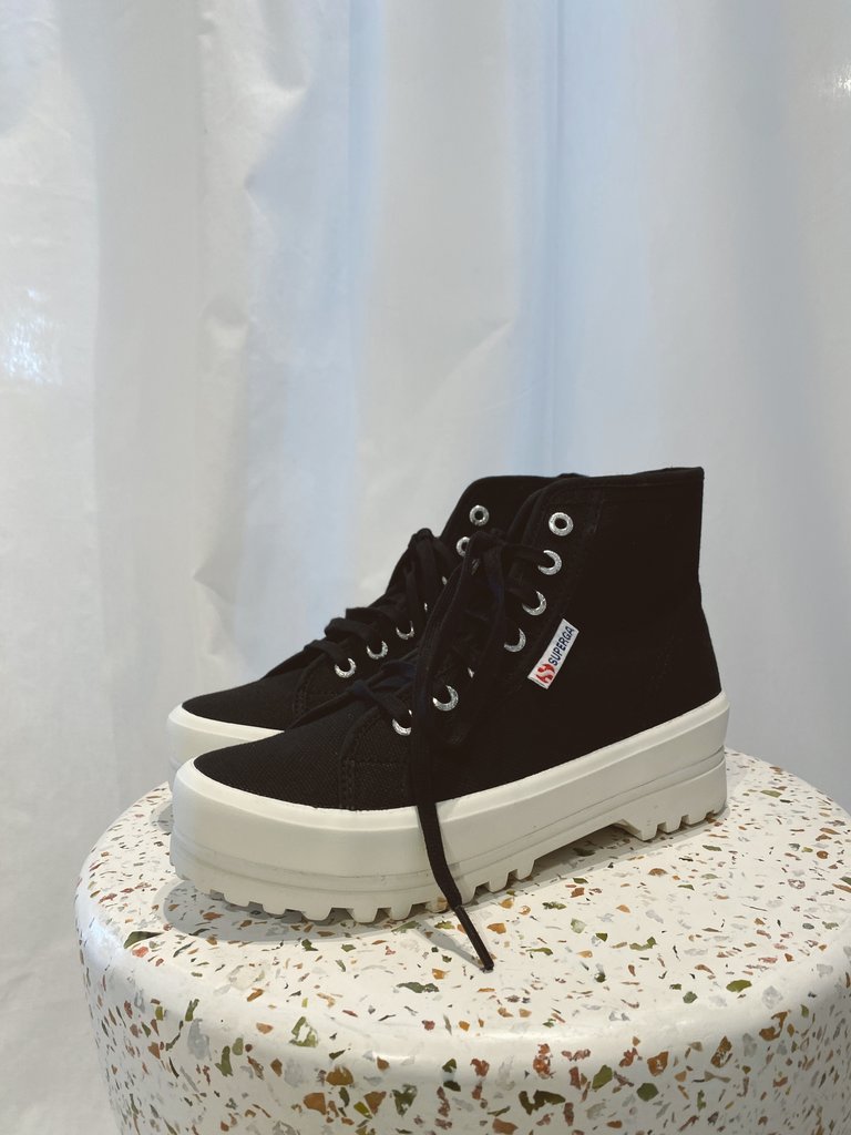 Superga High superga - Black