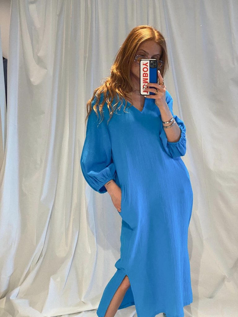 Shades Maurane dress - Turquoise