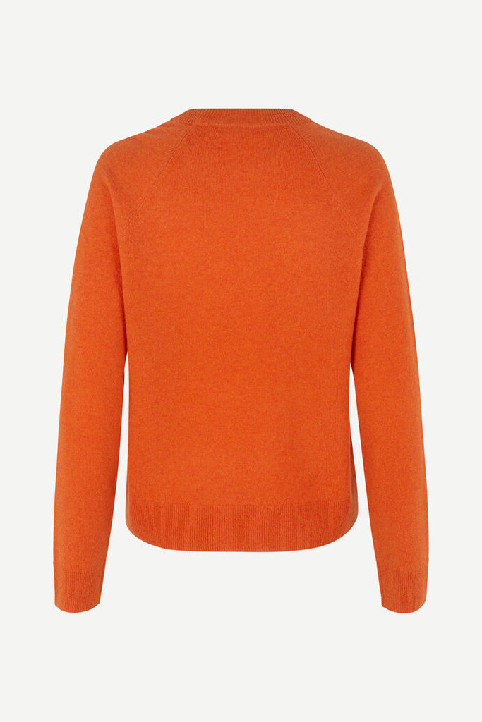 Samsoe Samsoe Boston o-neck - Russet Orange