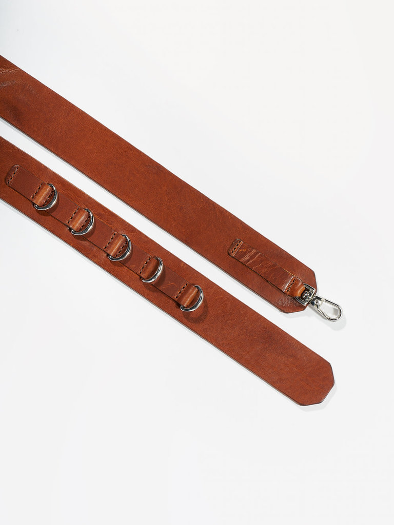 Bellerose Sloan belts - cognac