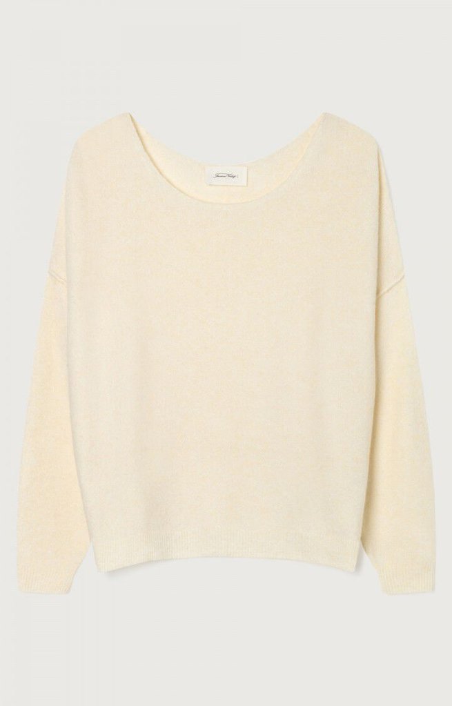 American Vintage Damsville boatneck - Pannacotta