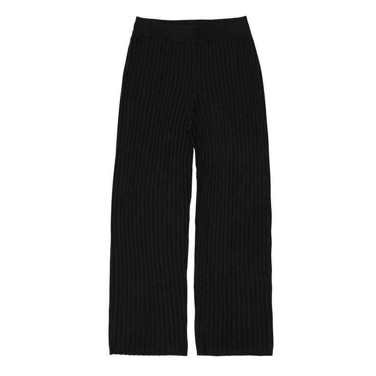 FUB Rib pants - Black