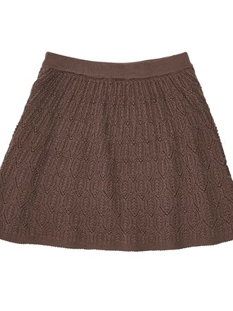 FUB kids FUB kids - Pointelle skirt - Nutmeg