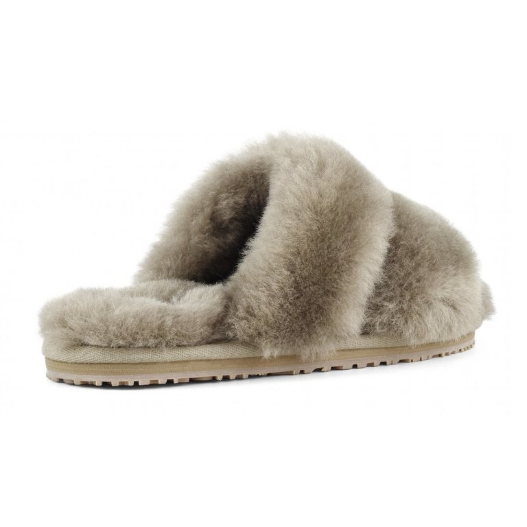 MOU Sheepskin slipper - Taupe