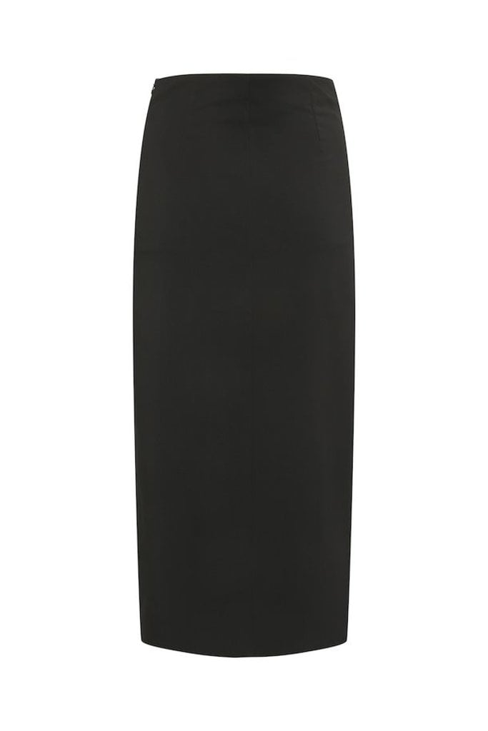 Gestuz Joelle long skirt - Black