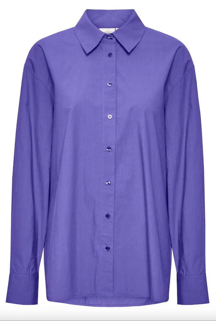 Gestuz Isol shirt - Purple Opulence