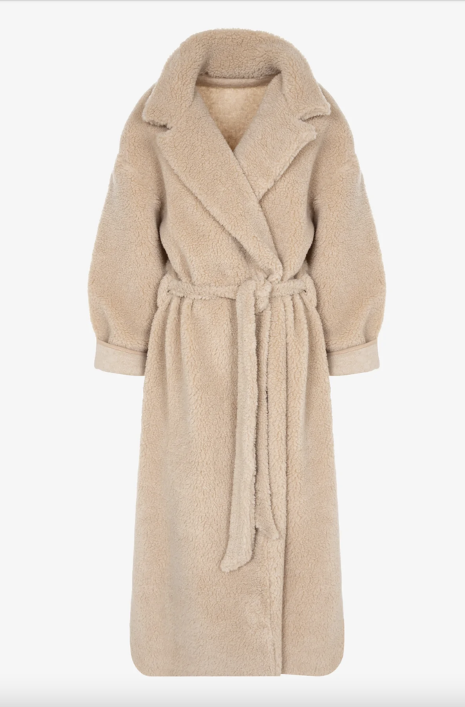 Âme Antwerp Henry Teddy Coat - Biscuit