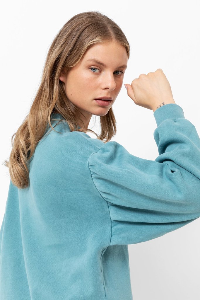 Âme Antwerp Harleen Sweater - North Sea Blue