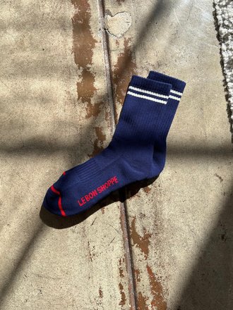 Le Bon Shoppe Boyfriend socks - Navy