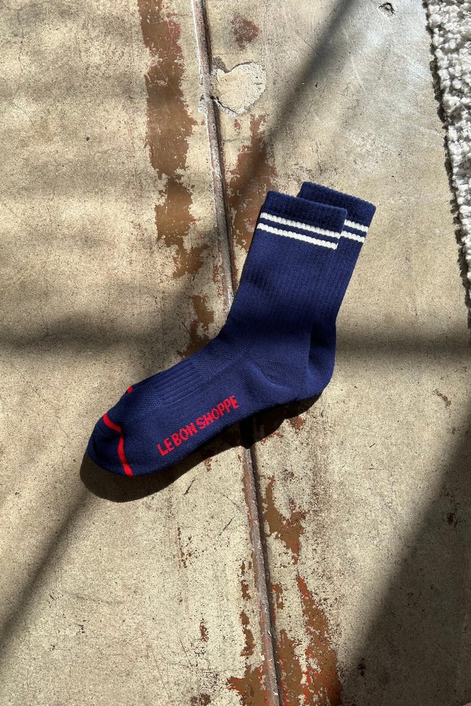 Le Bon Shoppe Boyfriend socks - Navy