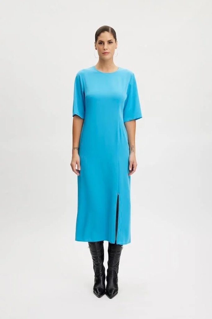 Gestuz Melba dress - Malibu blue