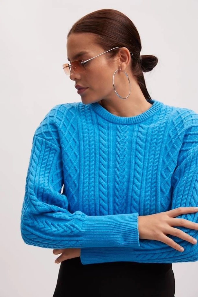 Gestuz Lexi pullover - Malibu blue