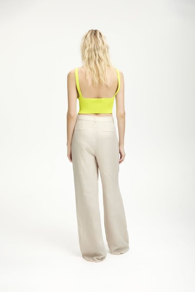 Gestuz Paula Linen Pants - Ancient Scroll