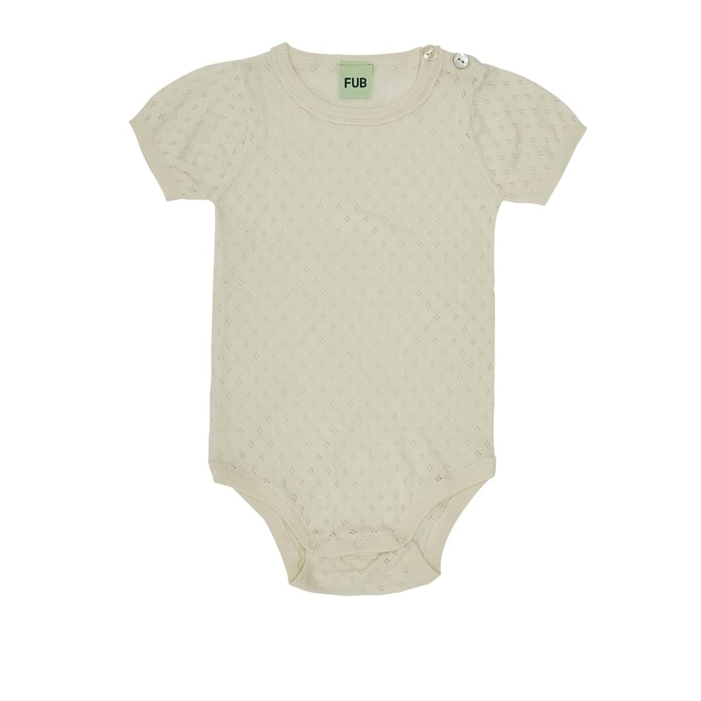 FUB baby - Pointelle Body - Ecru - JUULS