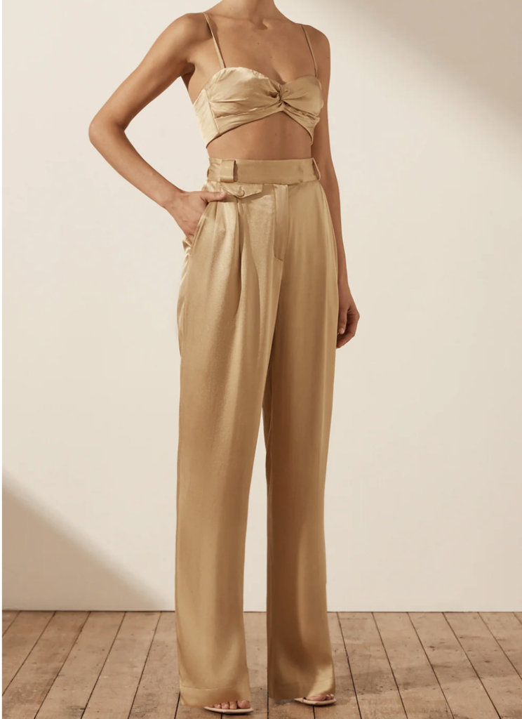 Shona Joy Oliviera Pants - Taffy