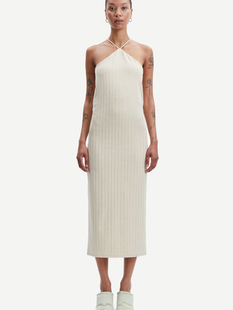 Samsoe Samsoe Crystal long dress - Brown rice