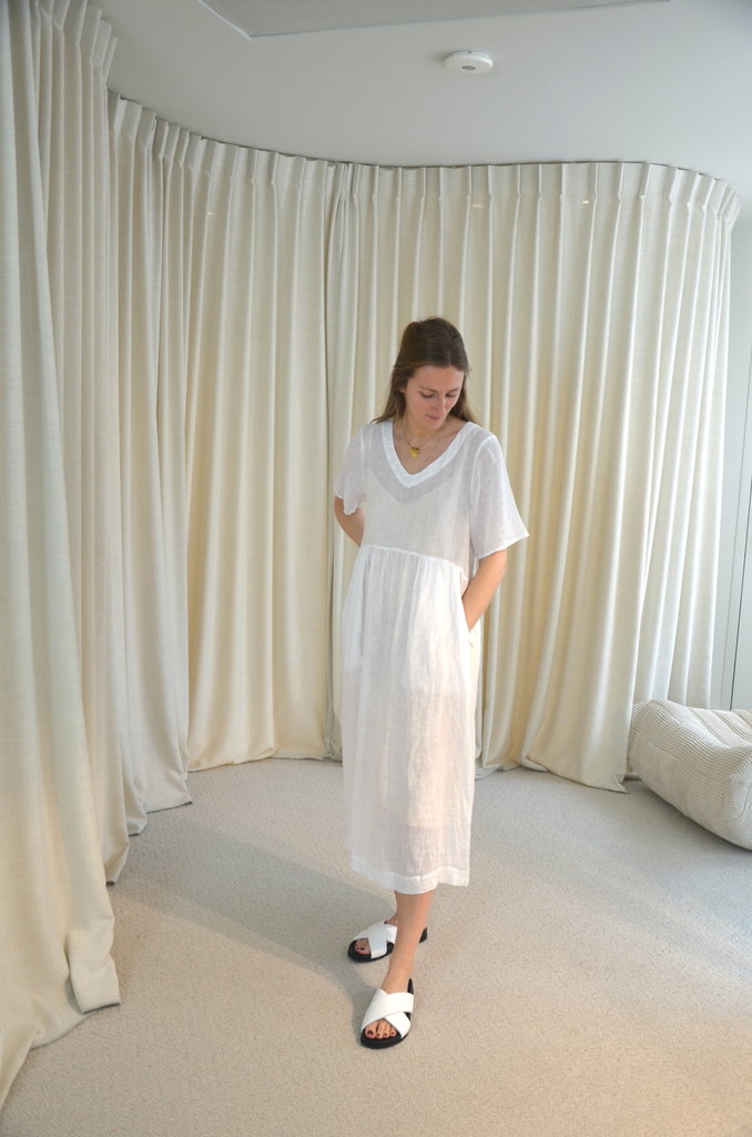 Zyga Summer dress - White