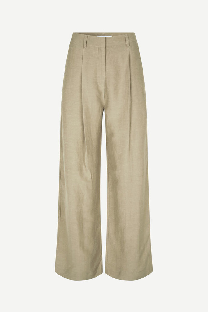 Samsoe Samsoe Jalia Trousers - Silver Sage