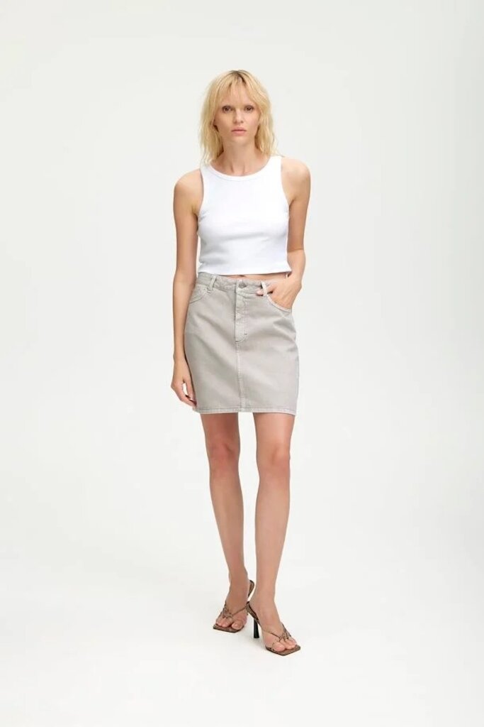 Gestuz Drew Cropped Top - Bright White