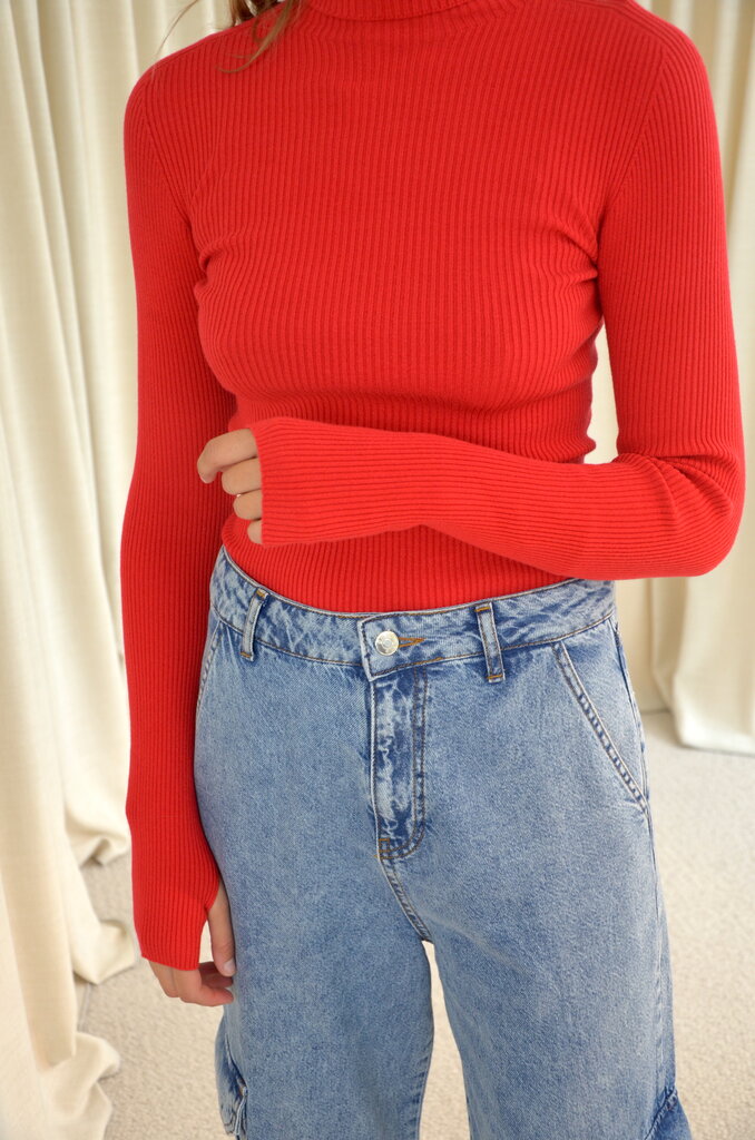 Attic And Barn Loita Knitwear - Rosso