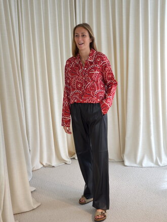 Attic & Barn Aurora Shirt - Rosso Multicolor