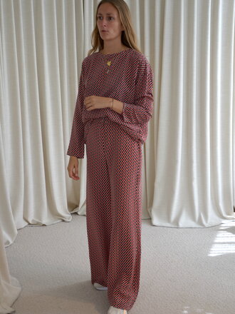 Attic & Barn Alonso Blouse - Rosso