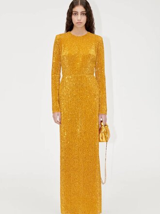 Stine Goya Carson Dress - Gold