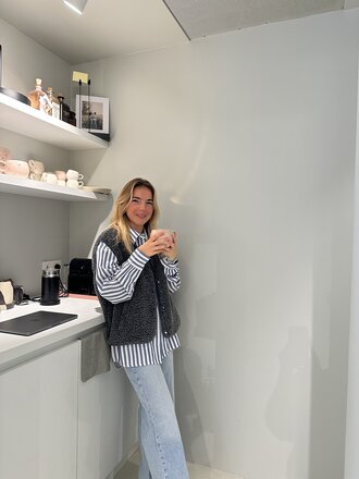 American Vintage Hok vest - Antracite