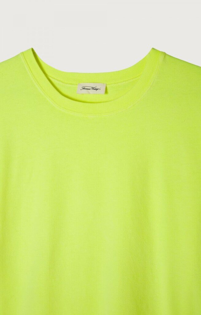 American Vintage Fiz Tee - Jaune Fluo