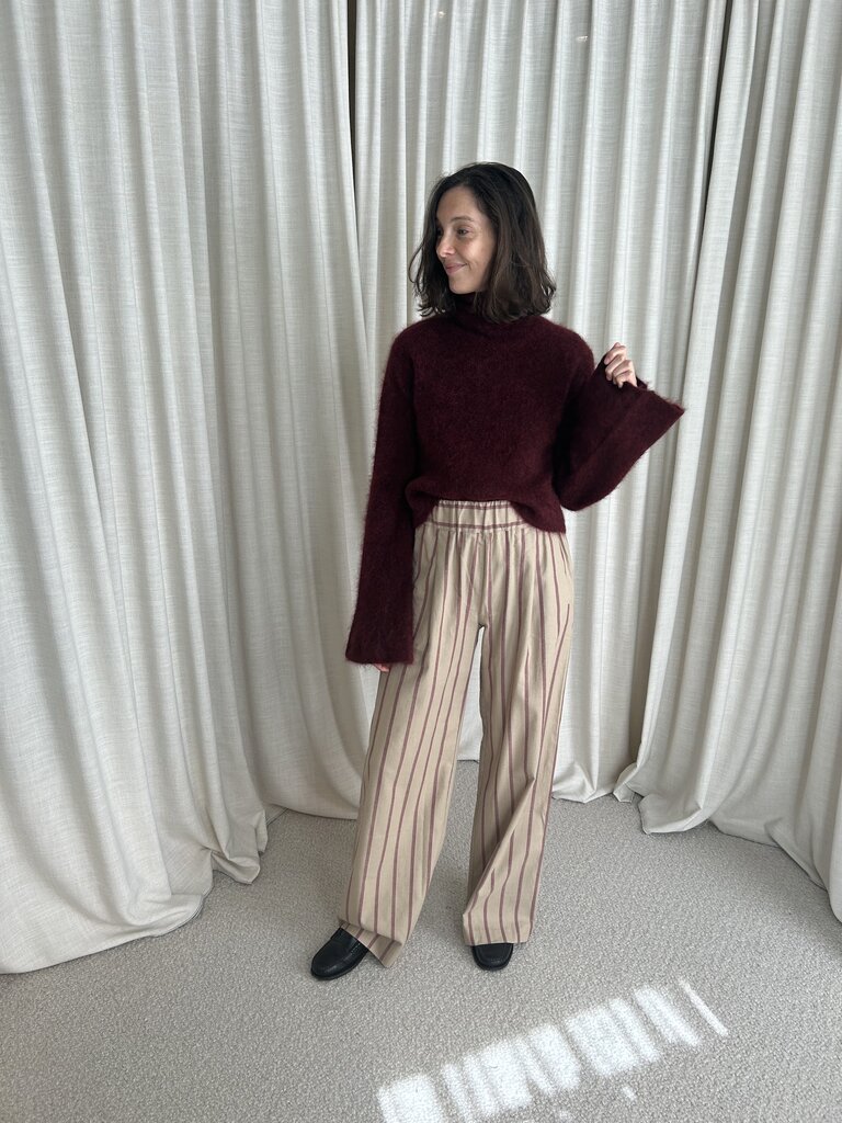 Love Sundaily Benoit pants - Autumn stripe
