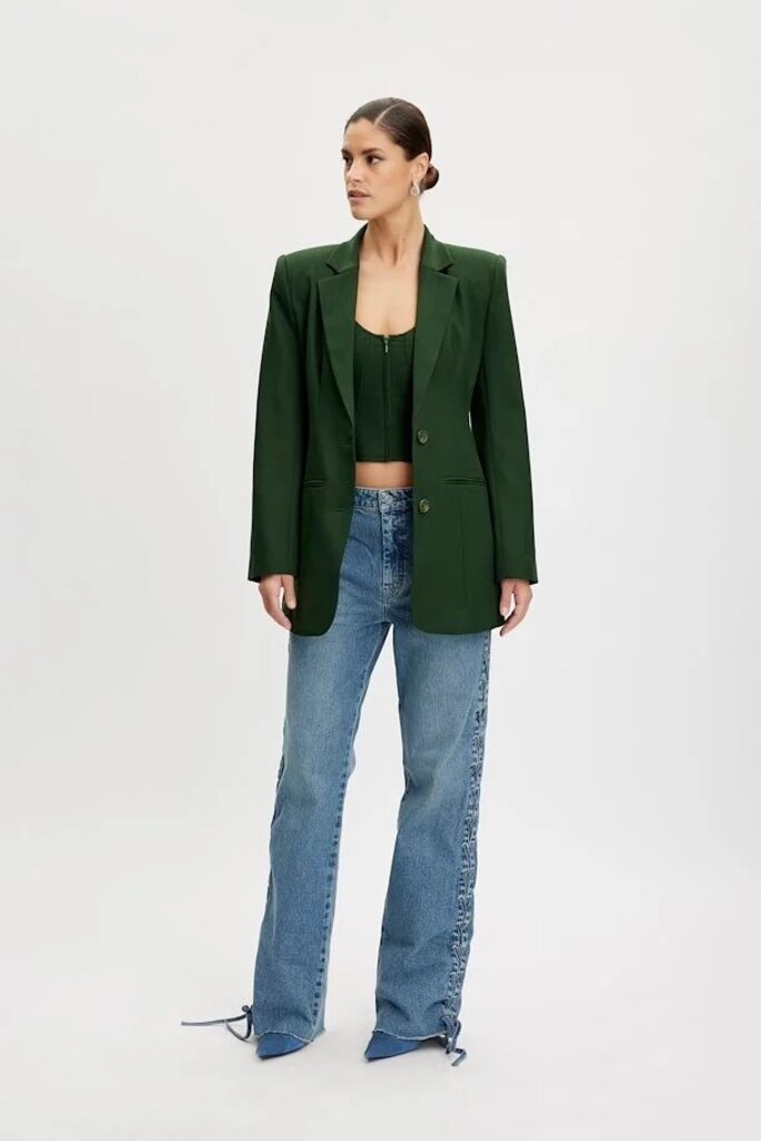 Gestuz Fenaya Blazer - Twocolor Green