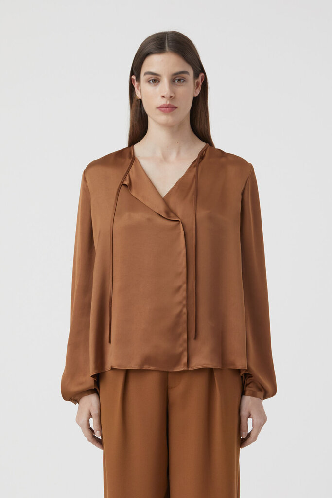 Closed Closed silk blouse - Brown