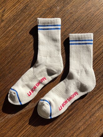 Le Bon Shoppe Boyfriend Socks - Ice