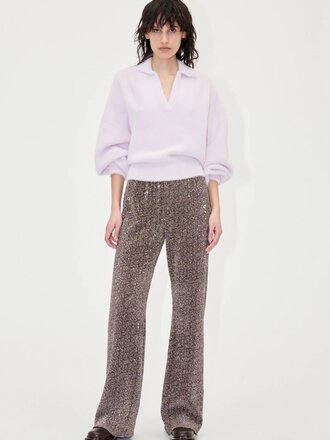 Stine Goya Markus Pants - Holographic Sequin