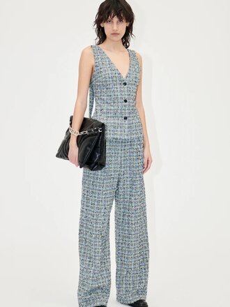 Stine Goya Jesabelle Textured Check - Pants