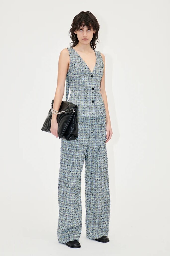 Stine Goya Jesabelle Textured Check - Pants