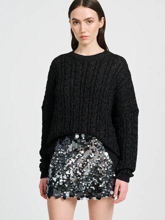 CHPTR-S Poise Knit - Black Lurex