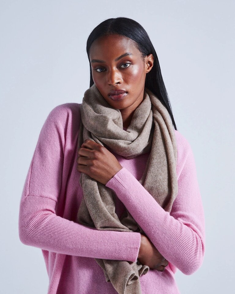 Absolut Cashmere Infinity Scarf - Chataigne