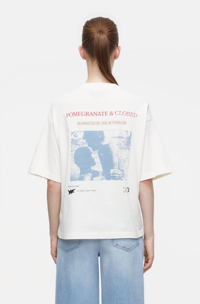 Closed Oversized T-shirt - Pomgranate