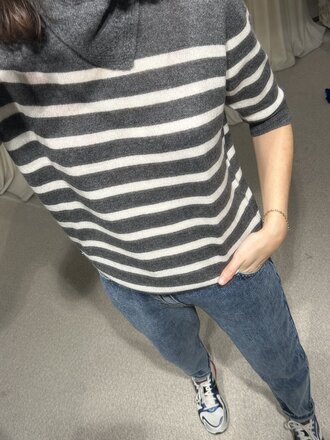 Beta Studios Bianca Knit - Grey/White