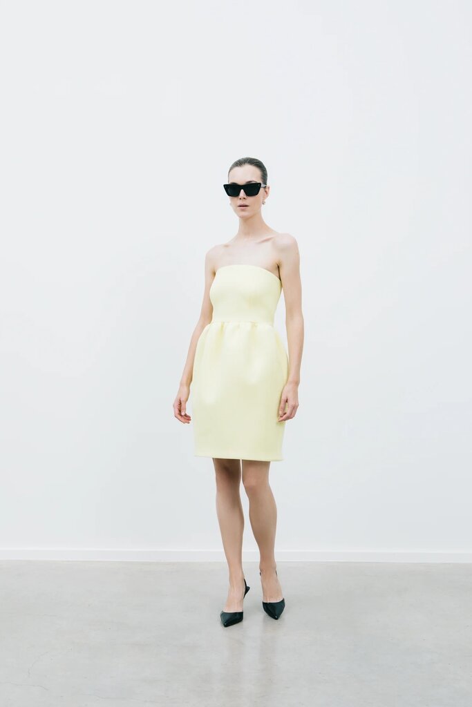 Rhune Pisa dress - Soft yellow