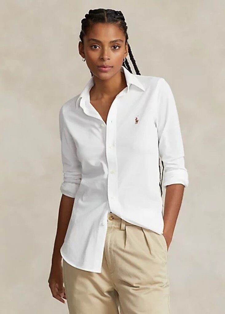 Ralph Lauren Cotton oxford shirt - White